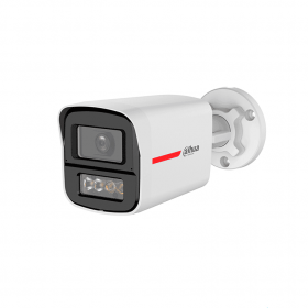 DAHUA DH-HAC-HFW1249XN-IL-A-PRO - Cámara Bullet HDCVI 2MP WizColor/ HDCVI X PLUS/ Imagen 24 Horas a Color/ Corrección de Distorsión de Imagen mediante IA/ Iluminador Dual Inteligente/ Hasta 50m de Dist de Ilumin/ Doble Mic Incorp/ Visión de Hasta 101°