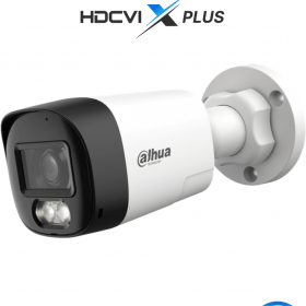 DAHUA DH-HAC-HFW1200RL-IL-T - Camara Bullet de 2 Megapixeles/ Audio Bidireccional/ Iluminación Dual Inteligente Hasta 30m/ Lente de 2.8mm Apertura de 111°/ Policarbonato/