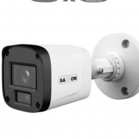 SAXXON SUA-HAC-B20P-0280B- Cámara Tipo Bala de 2 Megapíxeles & 1080P/ Lente de 2.8 mm Apertura de Hasta 100°/ Iluminación IR de Hasta 20m/ Para Exterior IP67/Material Plástico de Alta Duración/Funcionamiento en Modos CVI & AHD & TVI