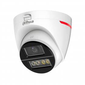 DAHUA DH-HAC-HDW1249XN-IL-A-PRO - Cámara Domo HDCVI 2MP WizColor/ HDCVI X PLUS/ Imagen 24 Horas a Color/ Corrección de Distorsión de Imagen mediante IA/ Iluminador Dual Inteligente/ Hasta 50m de Iluminación/ Doble Mic Incorp/ Campo de Visión de Hasta 101°