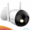 DAHUA F4CN-LED - Cámara IP Bullet Wifi de 4 Megapíxeles/ Full Color/ Microfono Integrado/ 30 Mts de Luz Visible/ Ranura para MicroSD/ IA con Detección de Humanos/ IP67/ #WifiDahua#DHWifi #MCI2 #IPMC