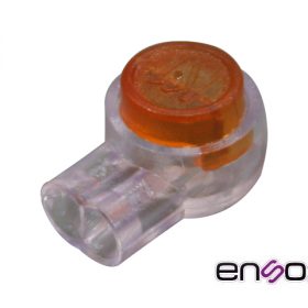 ENSON ENS-CUY152 - Conector Uy De 1.52Mm Enson Ens-Cuy152 Diseñado Para Empalme De Alambre Telefonico Y Utp, Paquete De 100Pzas