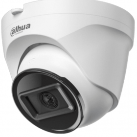 DAHUA IPC-T1E20 -Camara IP Domo de 2 MP, lente de 2.8 mm y 99° de visión. Alcance IR de 30 m, protección IP67 y alimentación PoE. Funciones avanzadas: DWDR, 3D NR, HLC, BLC y compresión H.265+ Ideal para videovigilancia confiable
