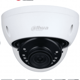 DAHUA HAC-HDBW1500E-28 - Cámara Domo de 5 Megapixeles Antivandalica/ Lente de 2.8mm/ 111 Grados de Apertura/ IR de 30 Mts/ IP67/ IK10/ Soporta: CVI/CVBS/AHD/TVI/