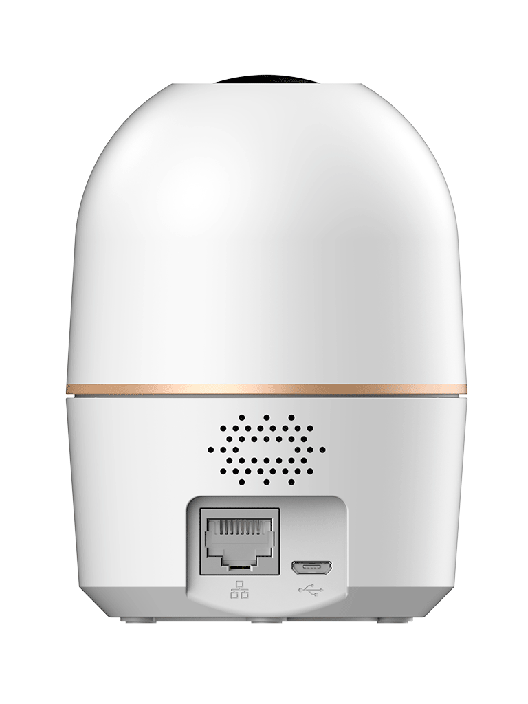 DAHUA DH-H5A - Cámara IP Domo Motorizado Wifi de 5 Megapíxeles con IA, autotracking, audio bidireccional (micrófono y altavoz), sirena, IR de 10 m, ranura MicroSD, detección de humanos y modo privacidad #WiFiDahua - Imagen 2