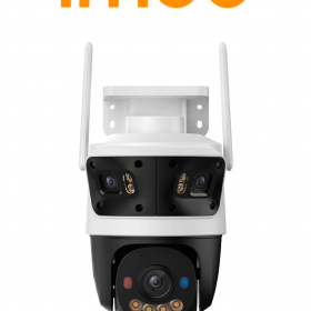 IMOU Cruiser Triple 11MP (IPC-S7UN-11M0WED ) - Camara IP PT Triple Wifi Smart Color 11MP con 2 lentes Fijos de 3 Megapixeles + Lente PT 5 Megapixeles / Dual SD 512GB c/u / Disuasión Activa / Audio Bidireccional