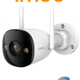 IMOU Bullet 2E 3Mp (IPC-K3DN-3H0WF) - Cámara IP Bullet WiFi de 3MP cuenta con micrófono integrado, 102° de visión, H.265, lente de 2.8mm, detección de humanos, IR 30m, IP67 y ranura MicroSD. #TopIMOU, #ANIVIMOU