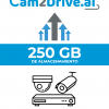ACOBA - Cam2Drive AC-ST-250/ 250 GB de grabación en la nube: por movimiento o continuo directamente desde XVR/NVR (sin puerto de enlace (no requiere gateway) Sin límite de canales/ #Cam2Drive